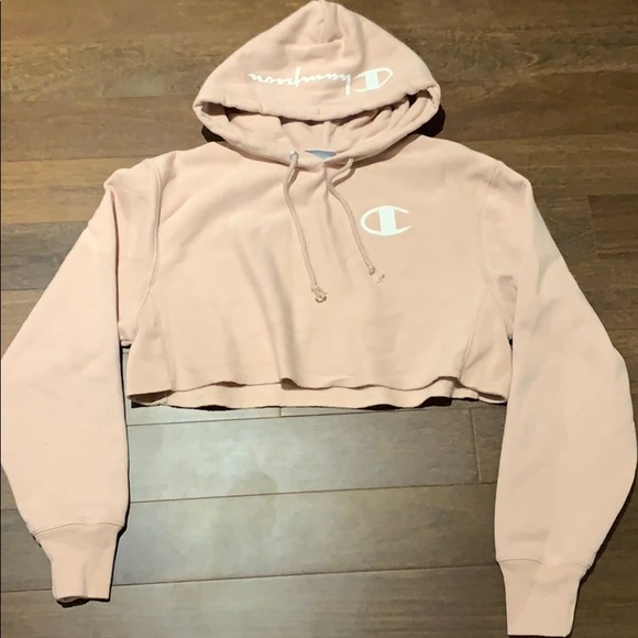Champion cropped hoodie